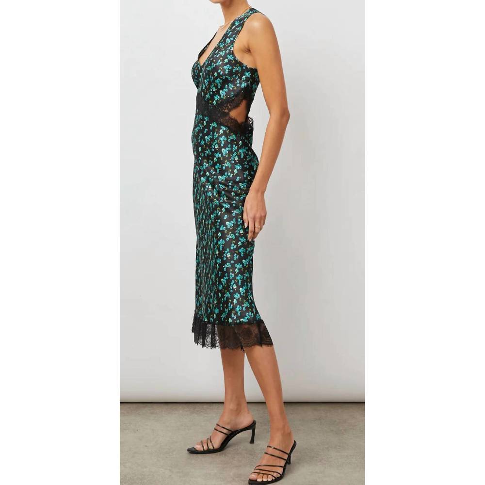 NEW RAILS pandora dress in mint floral